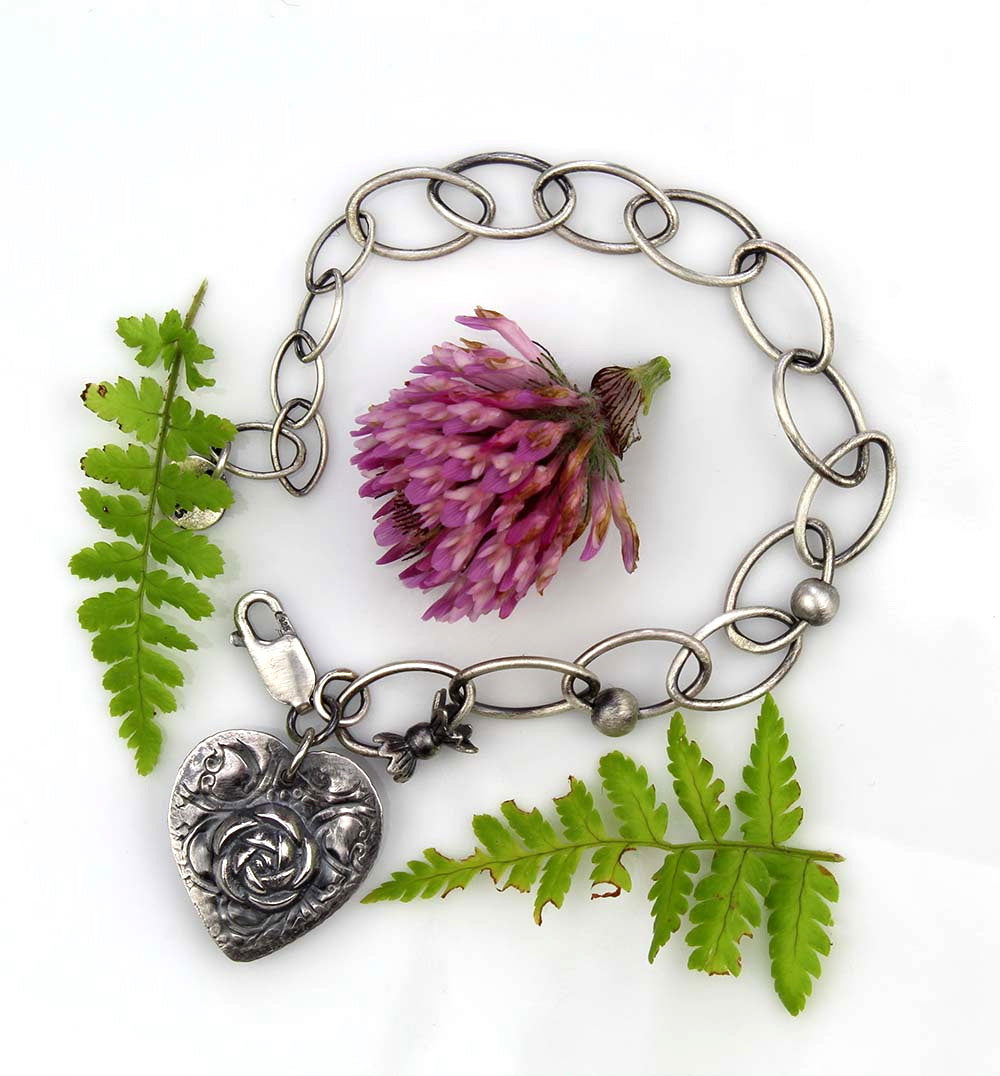 The Angel of Life - Sapphire Sterling Silver Bracelet