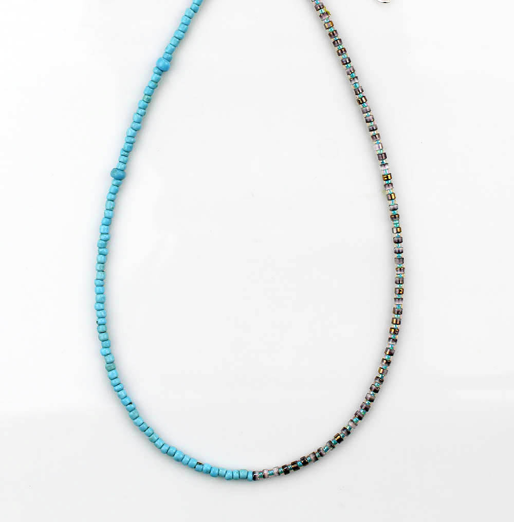 Autumn whispers - Beaded necklace