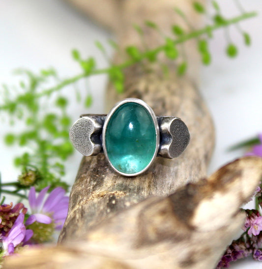 Universal Life - Fluorite Sterling Silver Ring