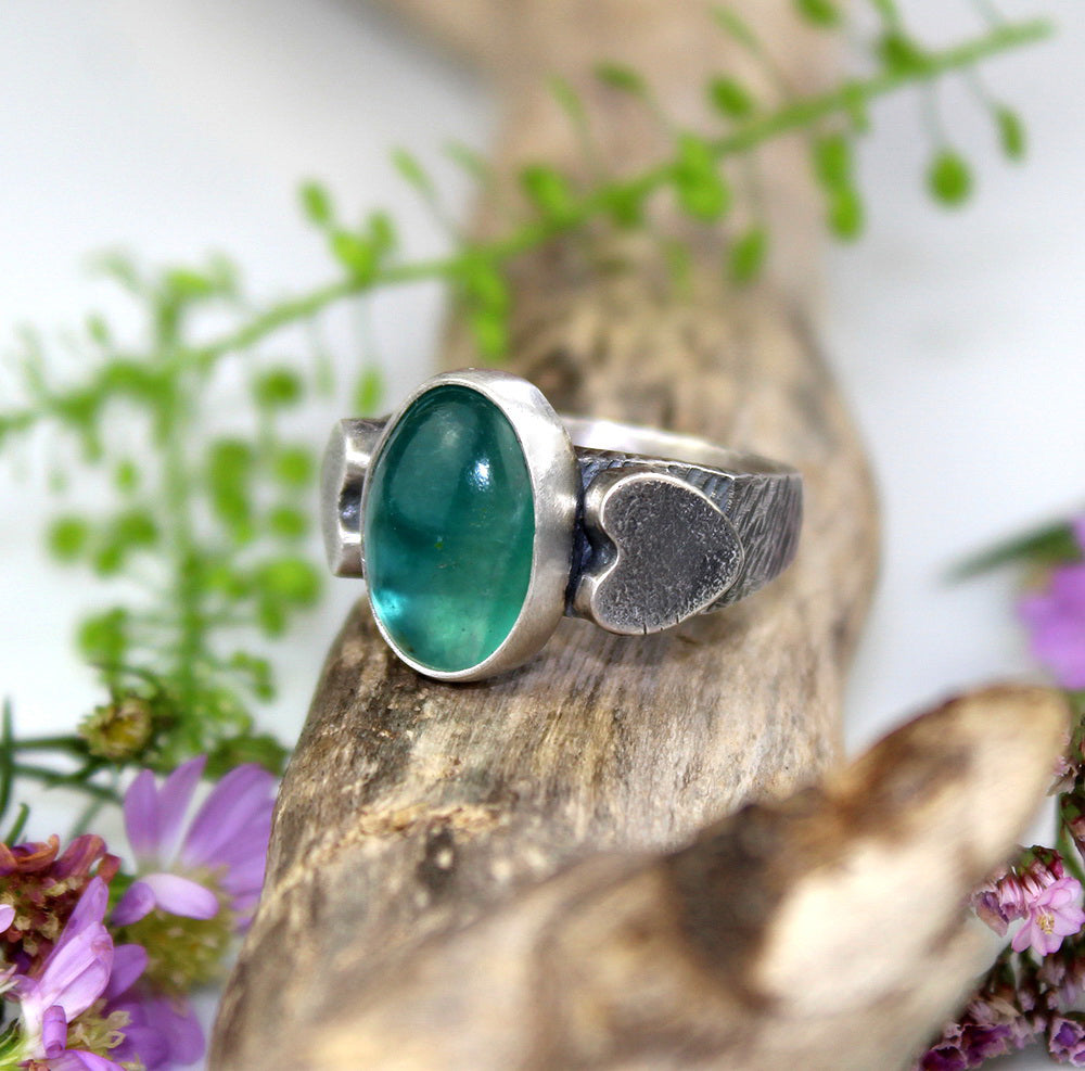 Universal Life - Fluorite Sterling Silver Ring