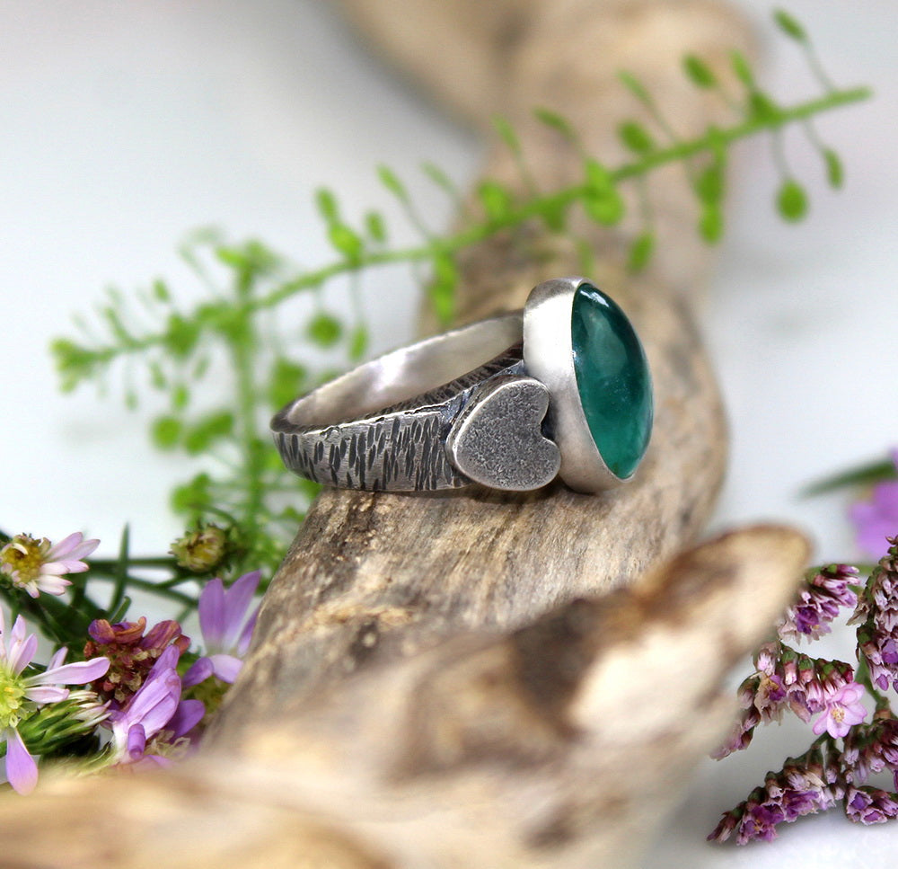 Universal Life - Fluorite Sterling Silver Ring