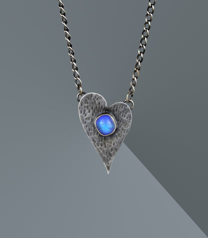 Universal Life - Ethiopian Opal Sterling Silver Necklace