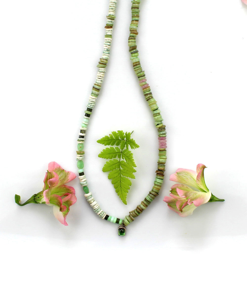 A New Universe - Tourmaline Beaded Necklace
