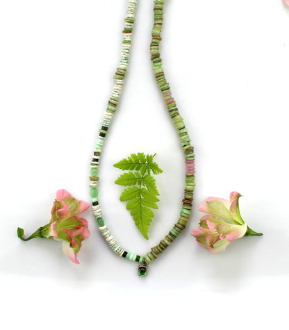 A New Universe - Tourmaline Beaded Necklace