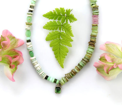 A New Universe - Tourmaline Beaded Necklace