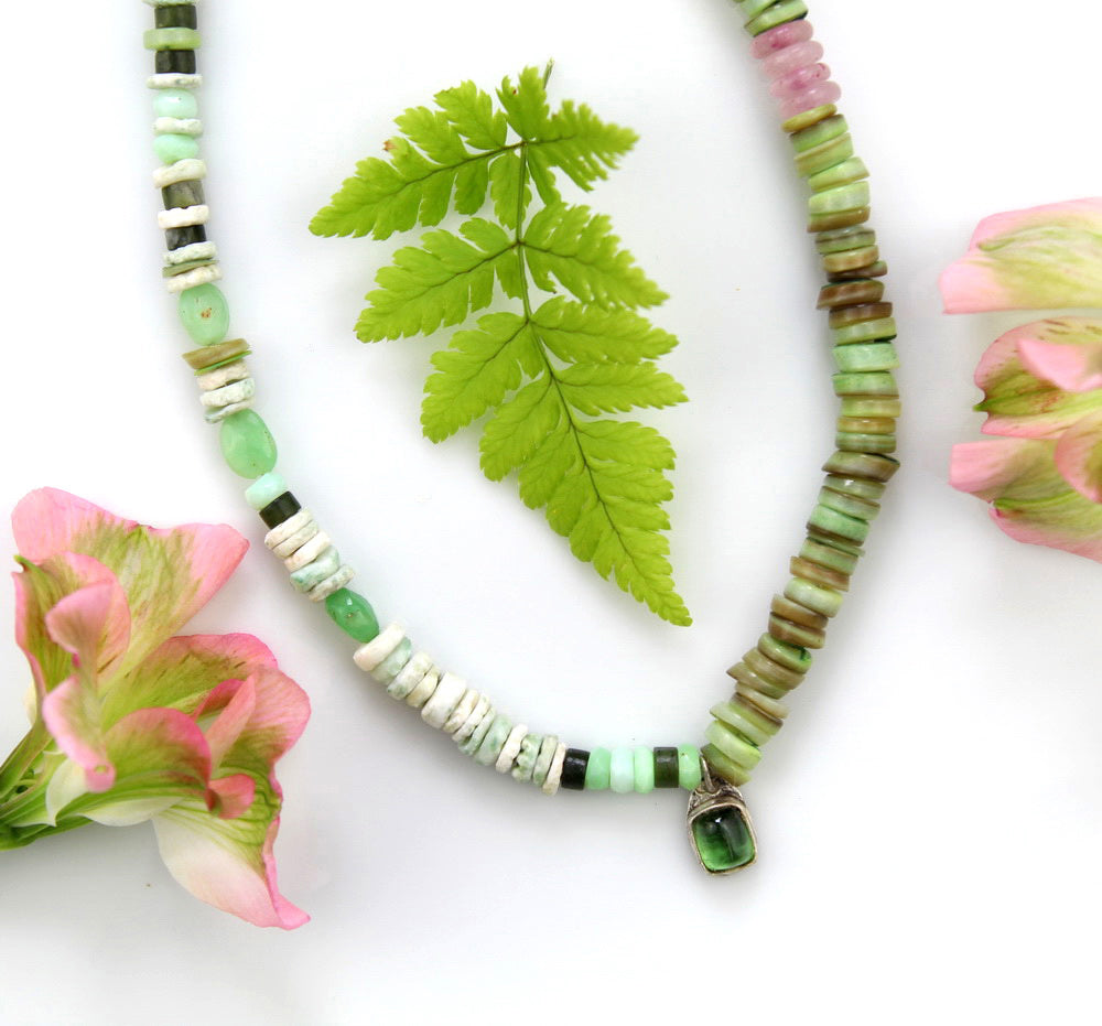 A New Universe - Tourmaline Beaded Necklace