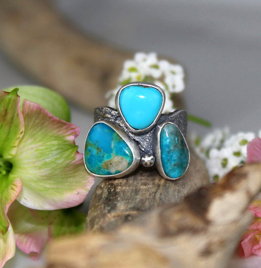 The Earthstones - Turquoise Sterling Silver Ring