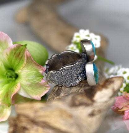 The Earthstones - Turquoise Sterling Silver Ring
