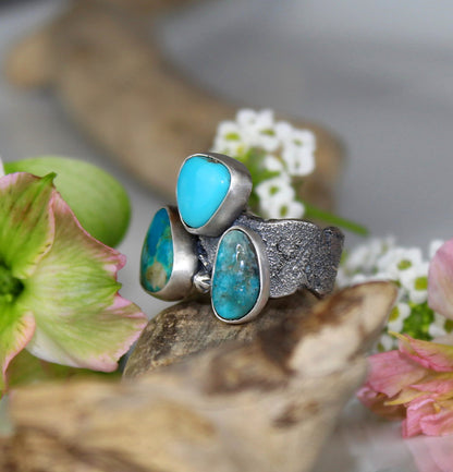 The Earthstones - Turquoise Sterling Silver Ring