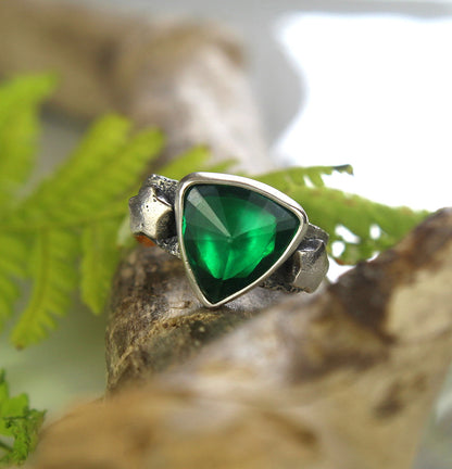 Bliss Among the Stars - Onyx Sterling Silver Ring
