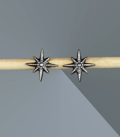 MADE TO ORDER :: Wild Star - Sterling Silver Star Earrings