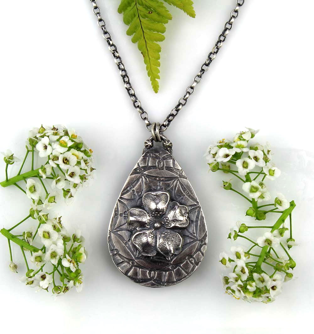 The Sea of Dreams - Sea Sediment Sterling Silver Necklace