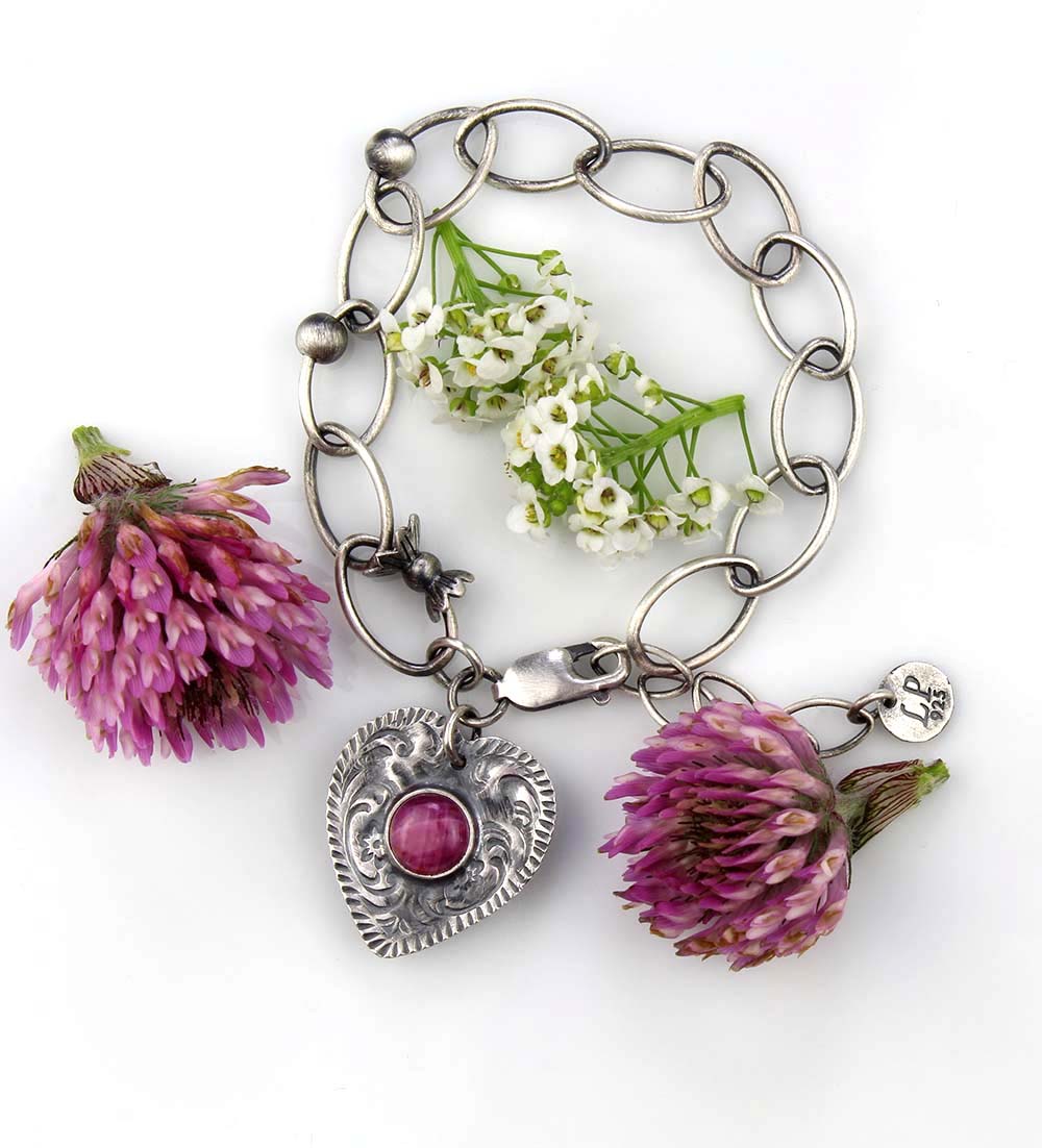 The Angel of Life - Sapphire Sterling Silver Bracelet