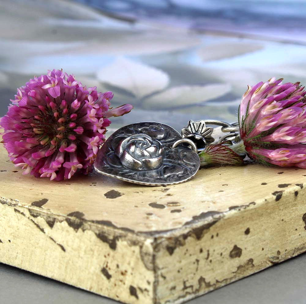 The Angel of Life - Sapphire Sterling Silver Bracelet