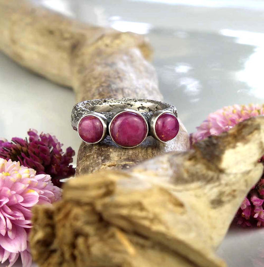 To Call in Magic - Sapphire Sterling Silver Ring