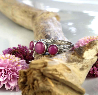To Call in Magic - Sapphire Sterling Silver Ring