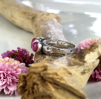 To Call in Magic - Sapphire Sterling Silver Ring