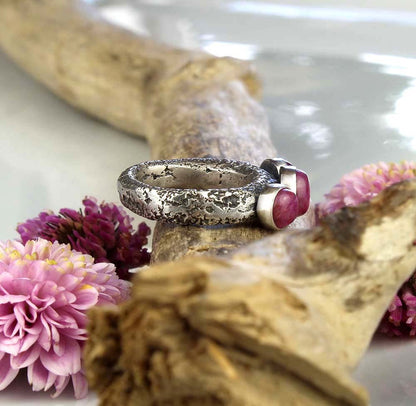 To Call in Magic - Sapphire Sterling Silver Ring