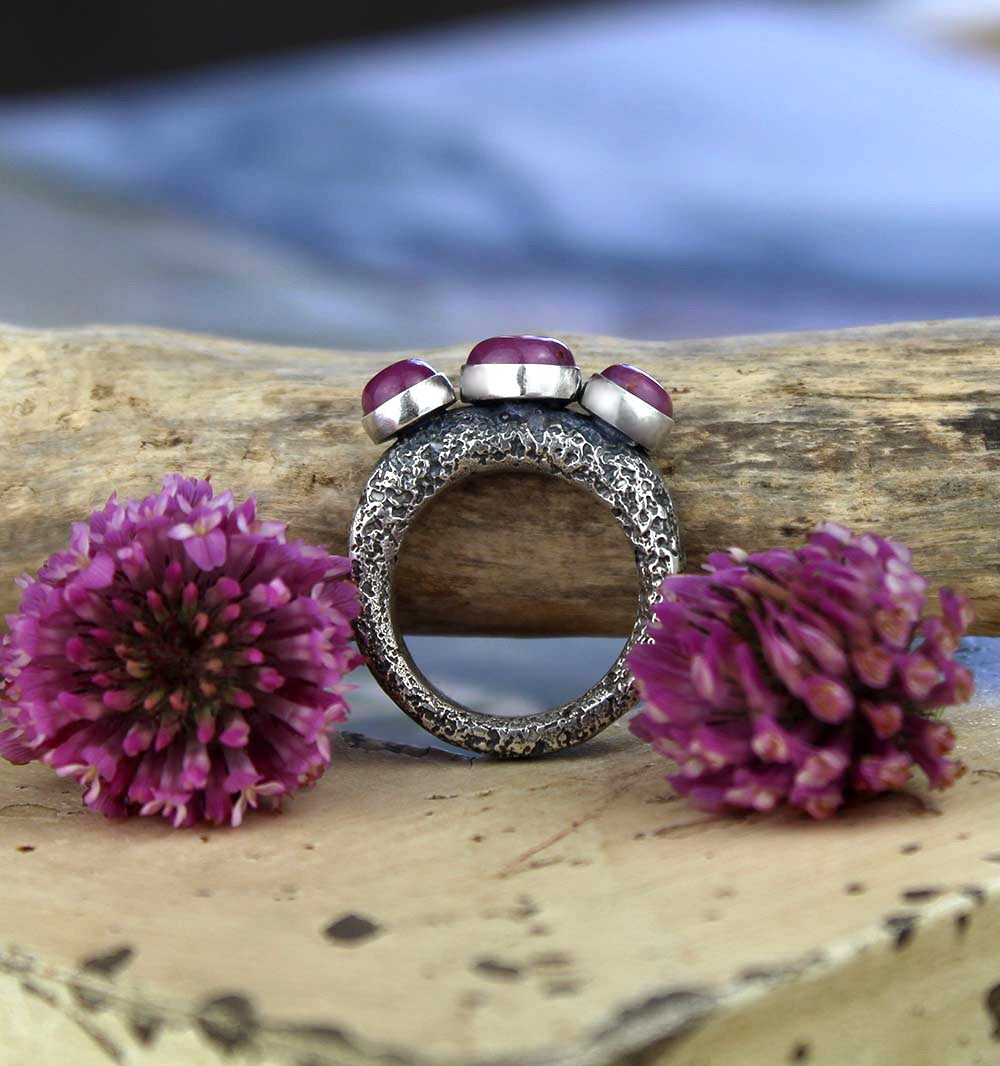 To Call in Magic - Sapphire Sterling Silver Ring