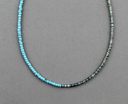 Autumn whispers - Beaded necklace