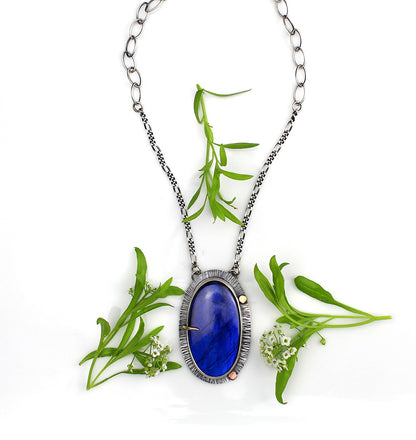 Flight of the Soul - Labradorite Sterling Silver Necklace