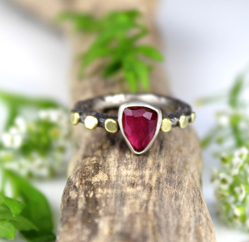 Inner Glow - Tourmaline Sterling Silver Ring
