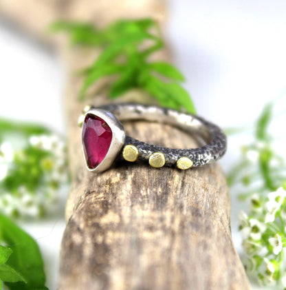 Inner Glow - Tourmaline Sterling Silver Ring