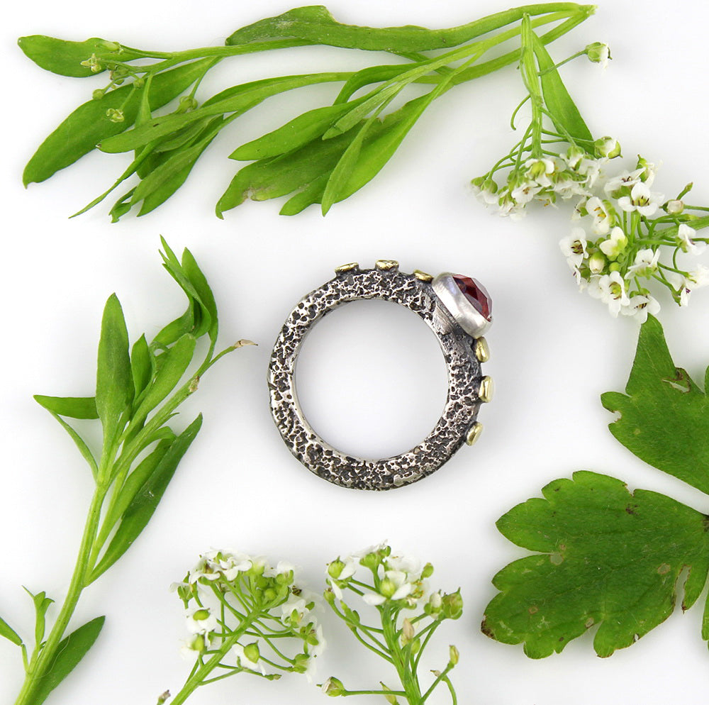 Inner Glow - Tourmaline Sterling Silver Ring