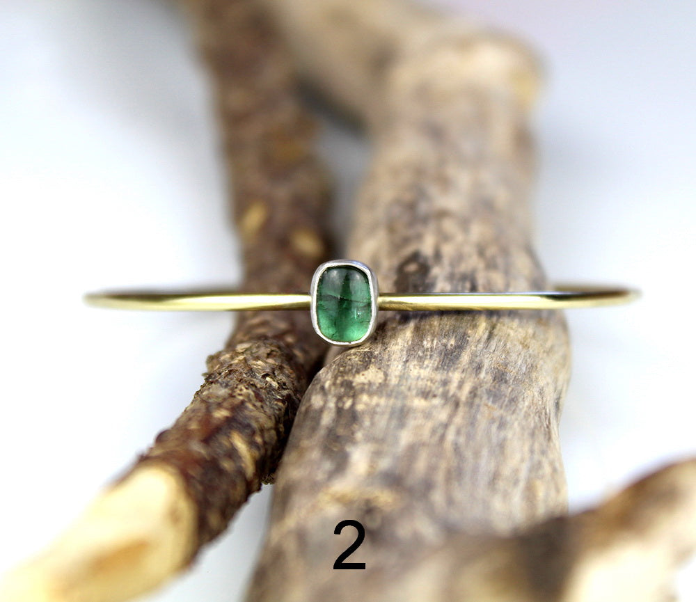 Time within the Cycle - Gemstone Bangles