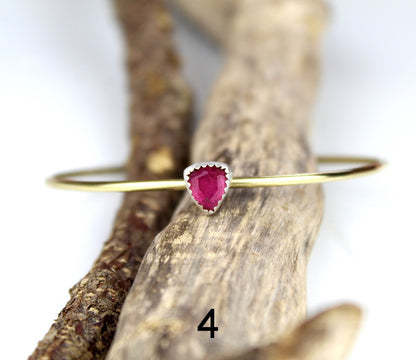 Time within the Cycle - Gemstone Bangles