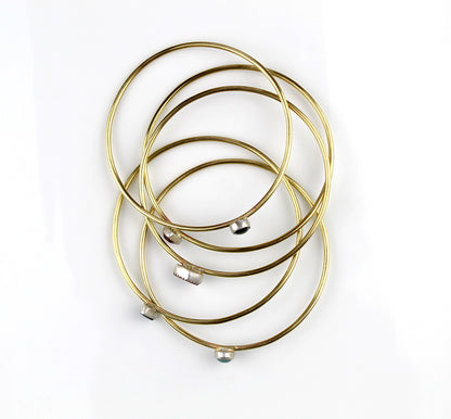 Time within the Cycle - Gemstone Bangles