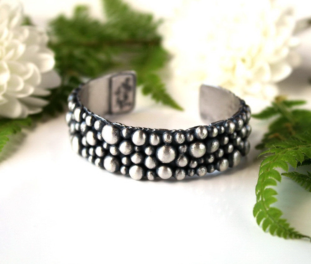 MADE TO ORDER :: Millions of Stars -  Sterling Silver Cuff